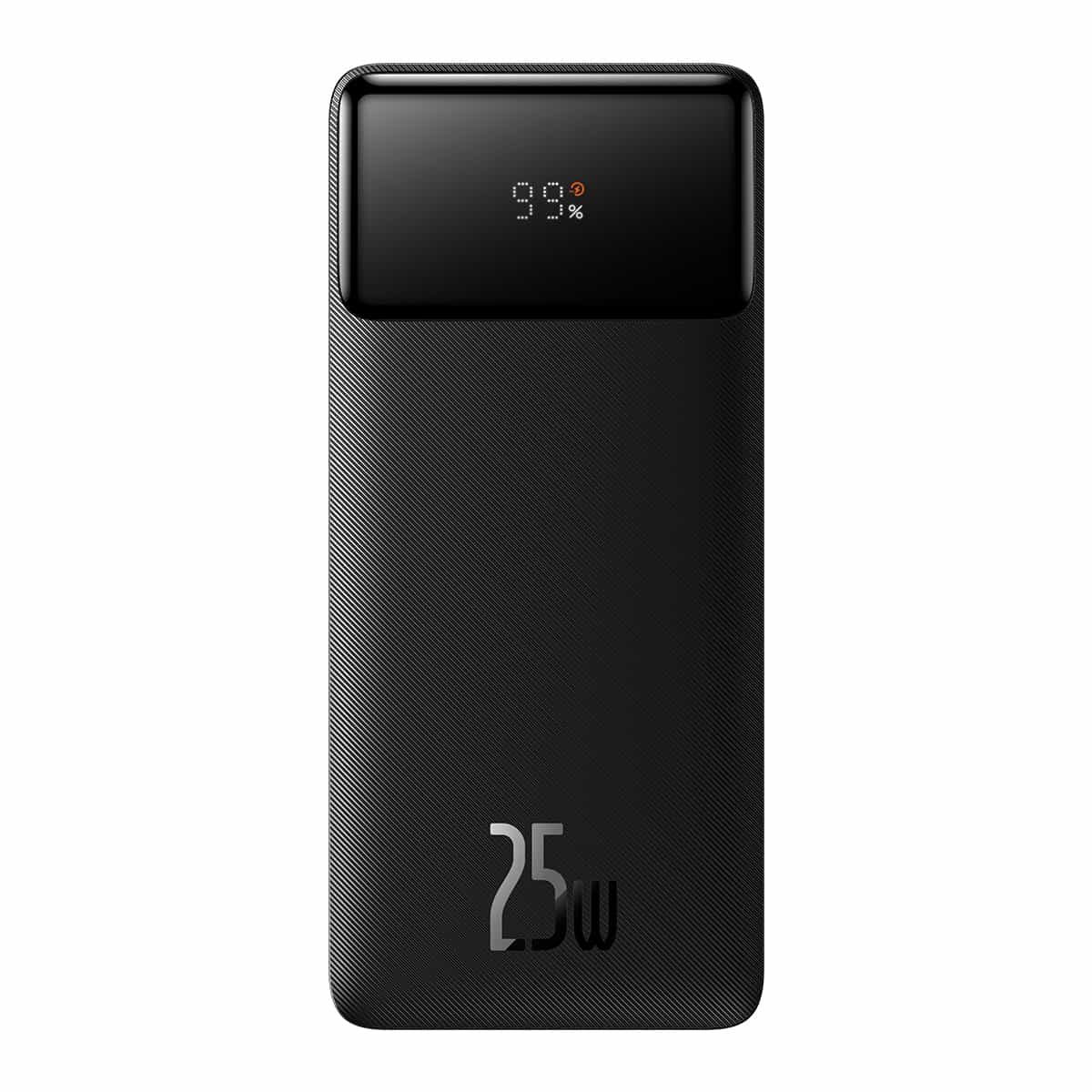 Baseus Bipow Digital Display Fast charge Power bank 20000mAh 25W Black  (With Baseus Mini White charging  cable Type-C to type-c 60W(20V/3A) 50cm black) Baseus Bipow Digital Display Fast charge Power bank 20000mAh 25W Black  (With Baseus Mini White charging  cable Type-C to type-c 60W(20V/3A) 50cm black)